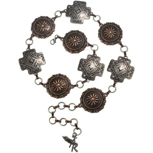 Angel Ranch  Ladies Concho Belt Southwest Design D140010697