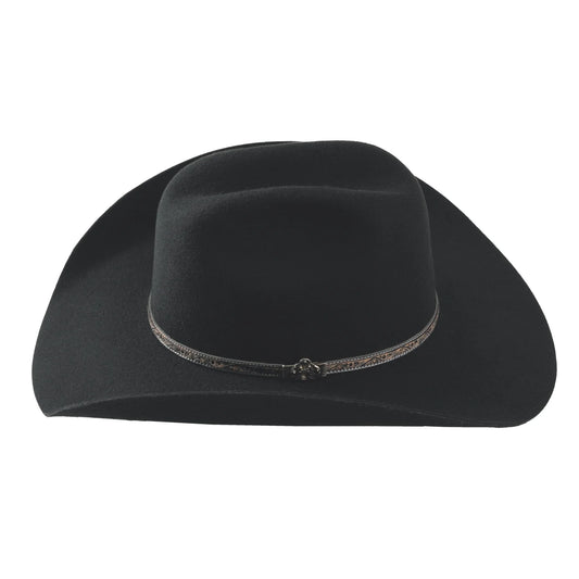 Bullhide Life With You 4X Black Wool Hat 0870