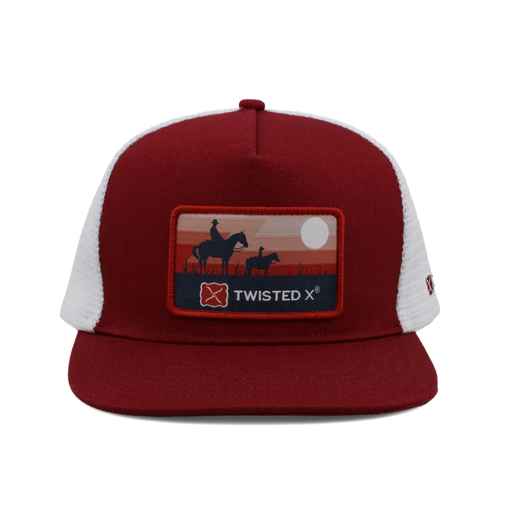 TWISTED X WESTERN PATCH CAP