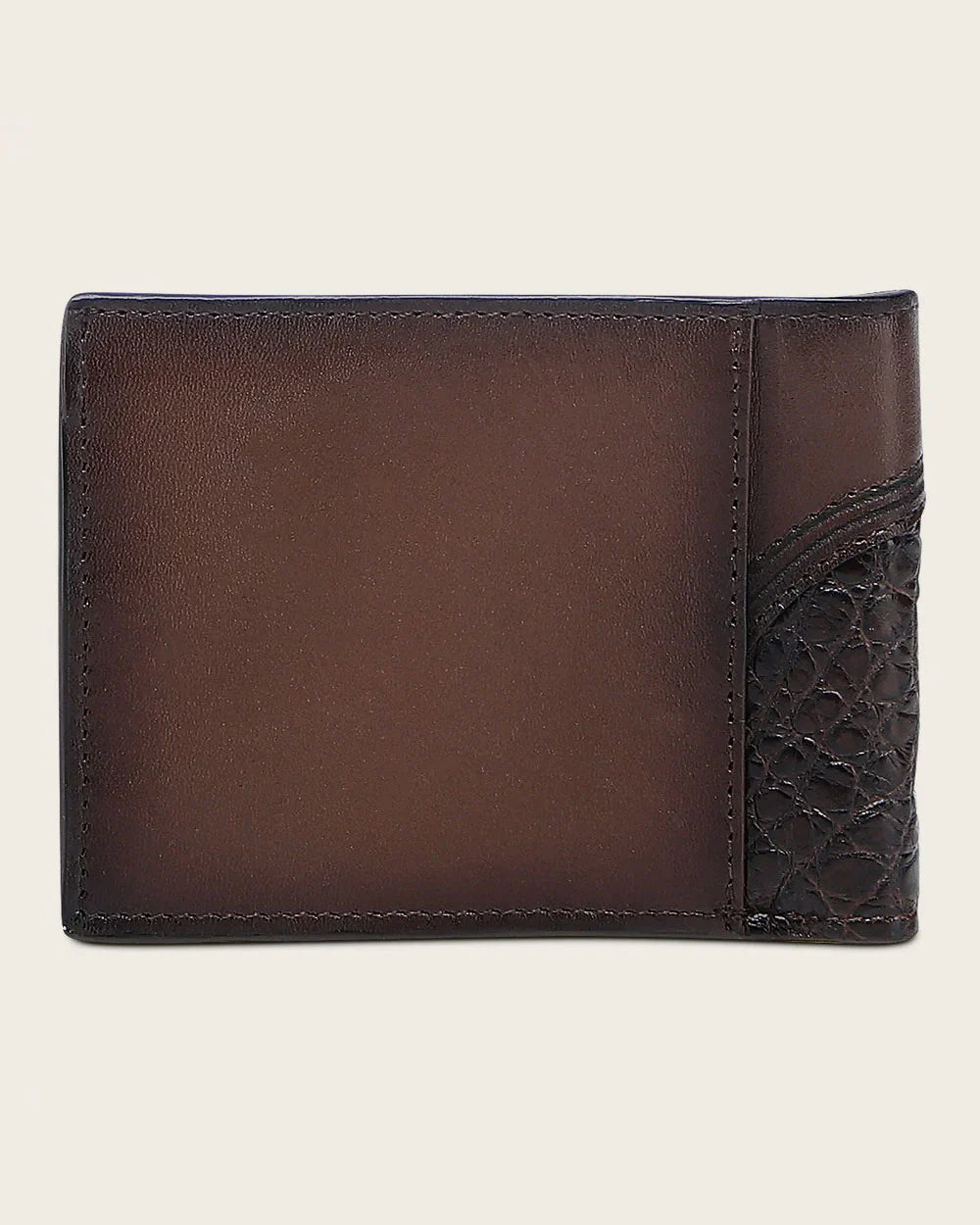 Cuadra Wallet Alligator Laser Brown DU718