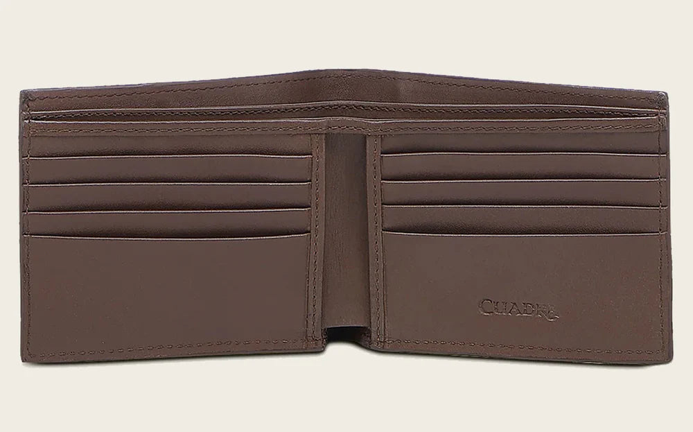 Cuadra Wallet Alligator Laser Brown DU718