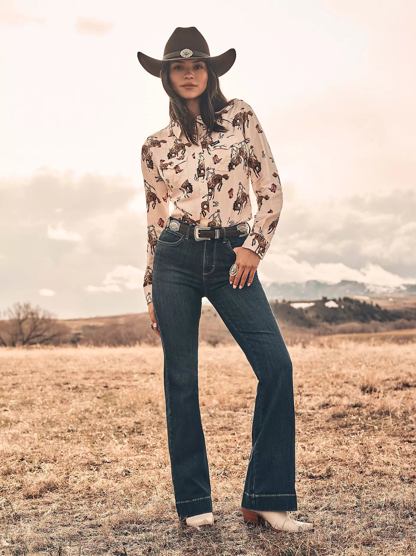 Wrangler Ladies Bespoke Jeans 112367600