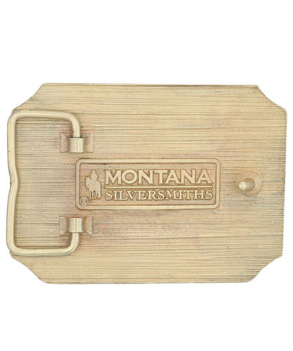 Montana Silversmiths Attitude Patriot Christian Cowboy Belt Buckle A864C
