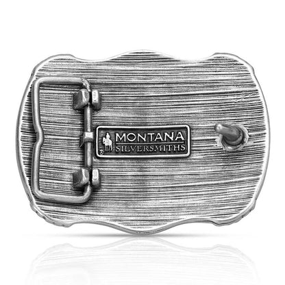 Montana Silversmiths Longhorn Legacy Buckle A1072P