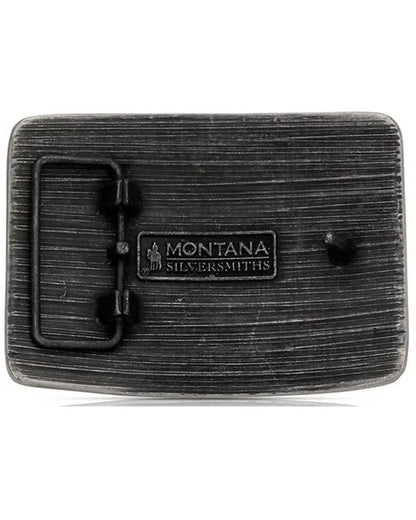 Montana Silversmiths Heritage Rider Whiskey Ranch Belt Buckle A1067WR