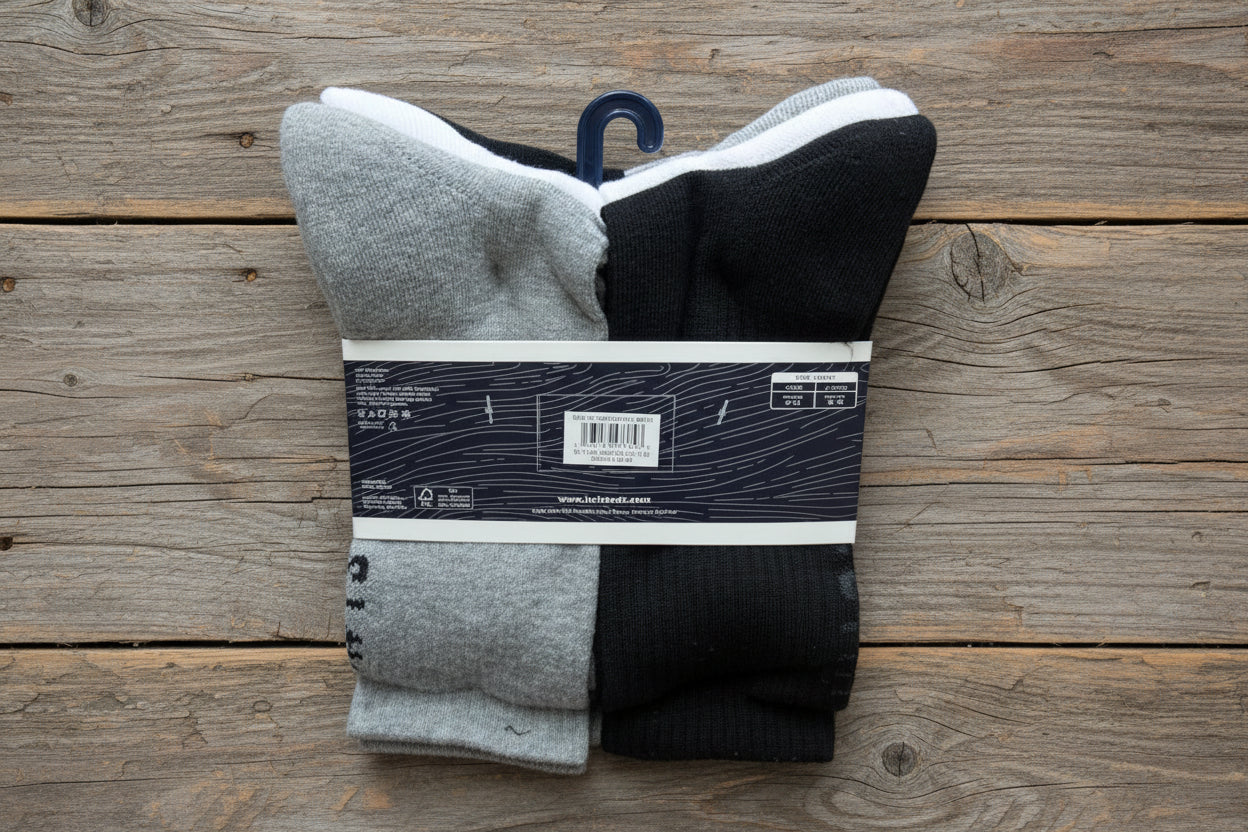 Twisted X Cushioned Mid Calf Performance Socks 6 XL Pack