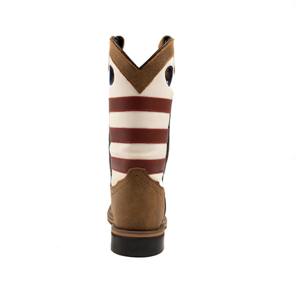Boy's Smokey Mountain Stars and Stripes Boots 3880C