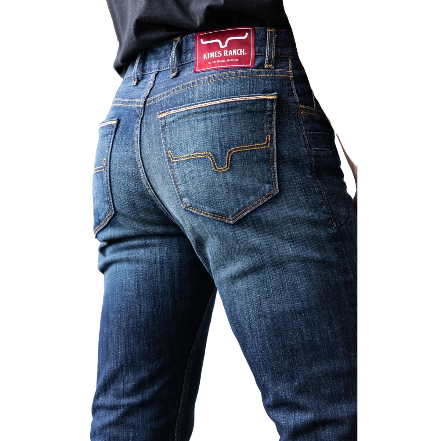 Kimes Ranch Men's Roger Low Rise Slim Fit Bootcut Jeans MJE0000009-BL001