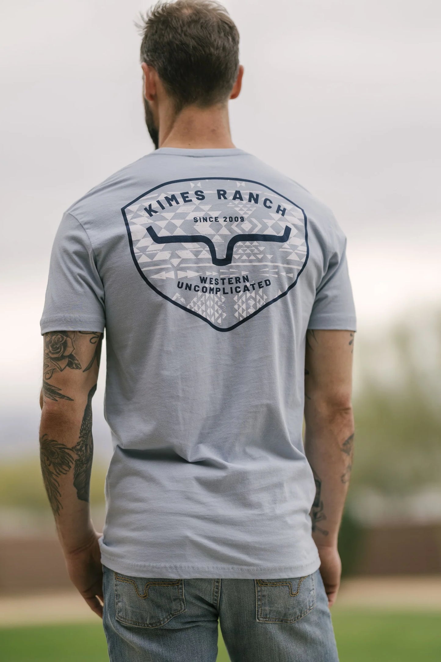 0205 Honor Blue Kimes Shirt