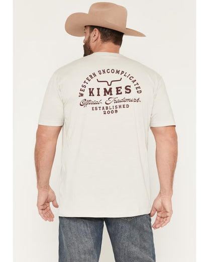 HEAVY TEXT KIMES NATURAL T SHIRT