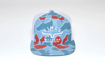 Kimes Grandview Blue Camo Hat