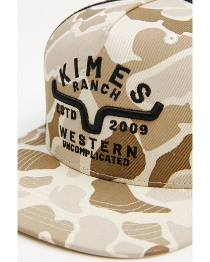 Kimes Ranch Men’s Grandview Camo Ball Cap