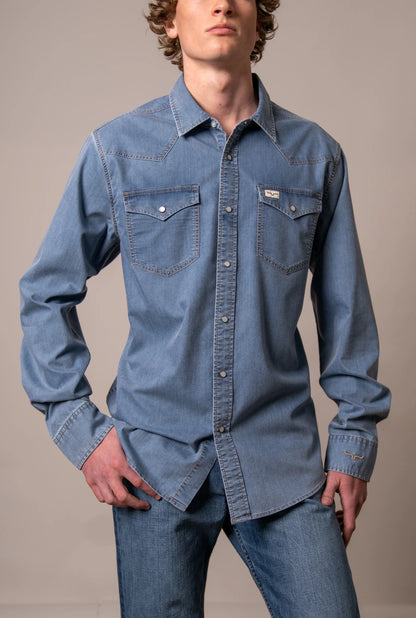Kimes Cleavon Blue Shirt