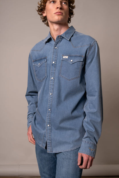 Kimes Cleavon Blue Shirt