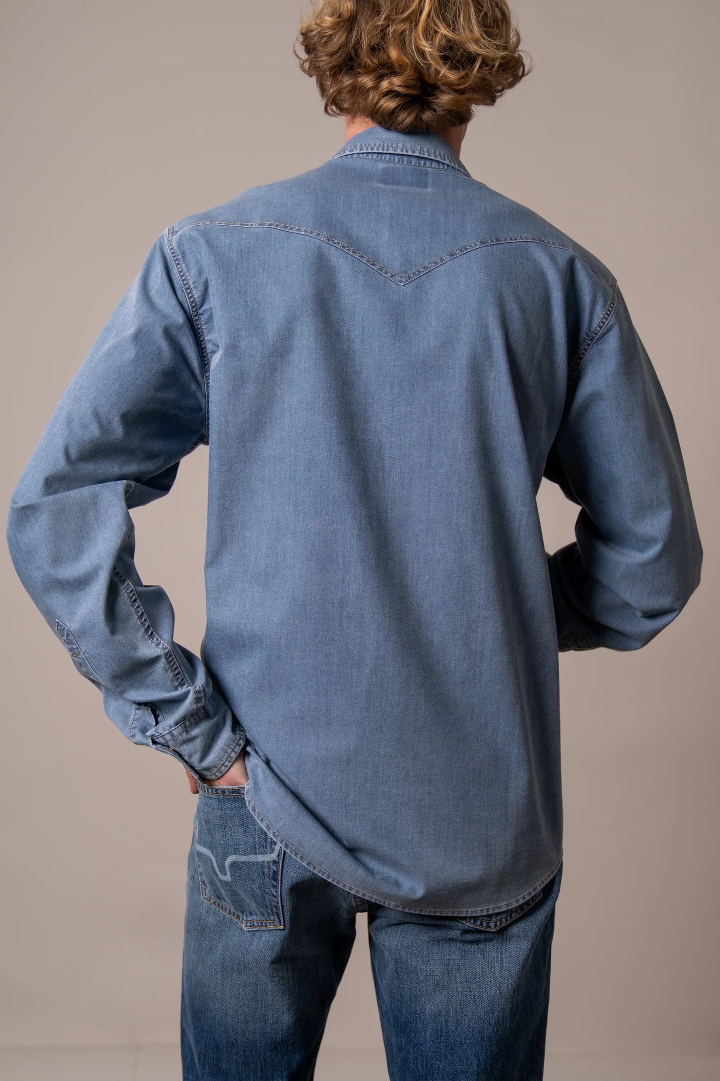 Kimes Cleavon Blue Shirt