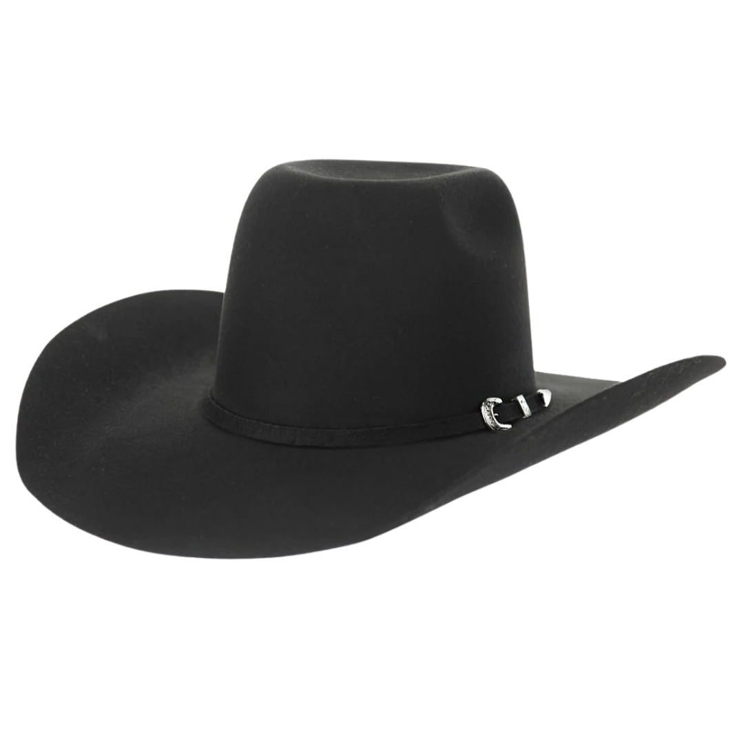 Justin Men's 3X Big Bucks Black Wool Felt Hat JUS11453-BLK