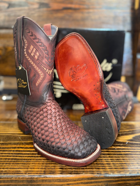 Los Angeles Boots Men’s Crazy Petatillo Brandy 722806