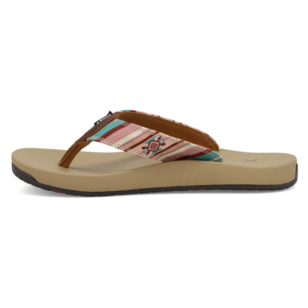 TWISTED X WOMEN'S HOOEY® FLIP FLOPS
