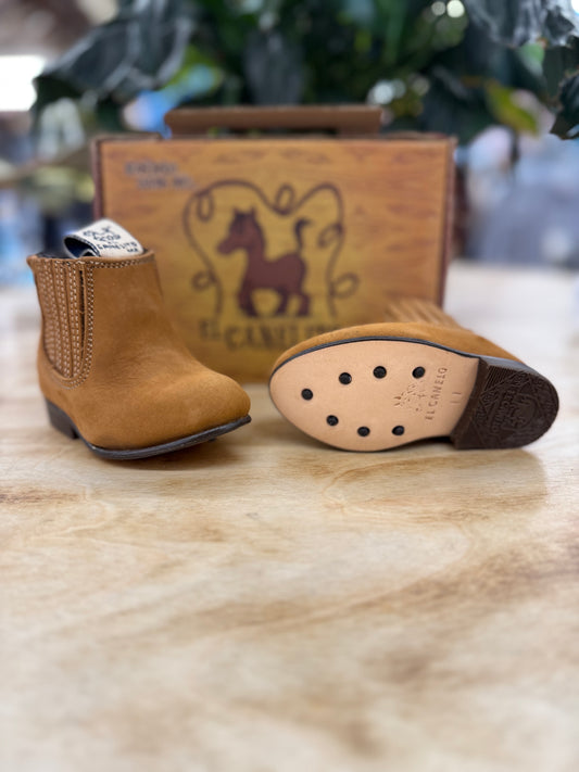 El Canelito Baby Nobuck Botin 501