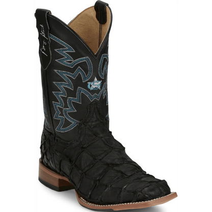 Justin Men’s Ocean Front Pirarucu Square Toe Western Boots GR5708