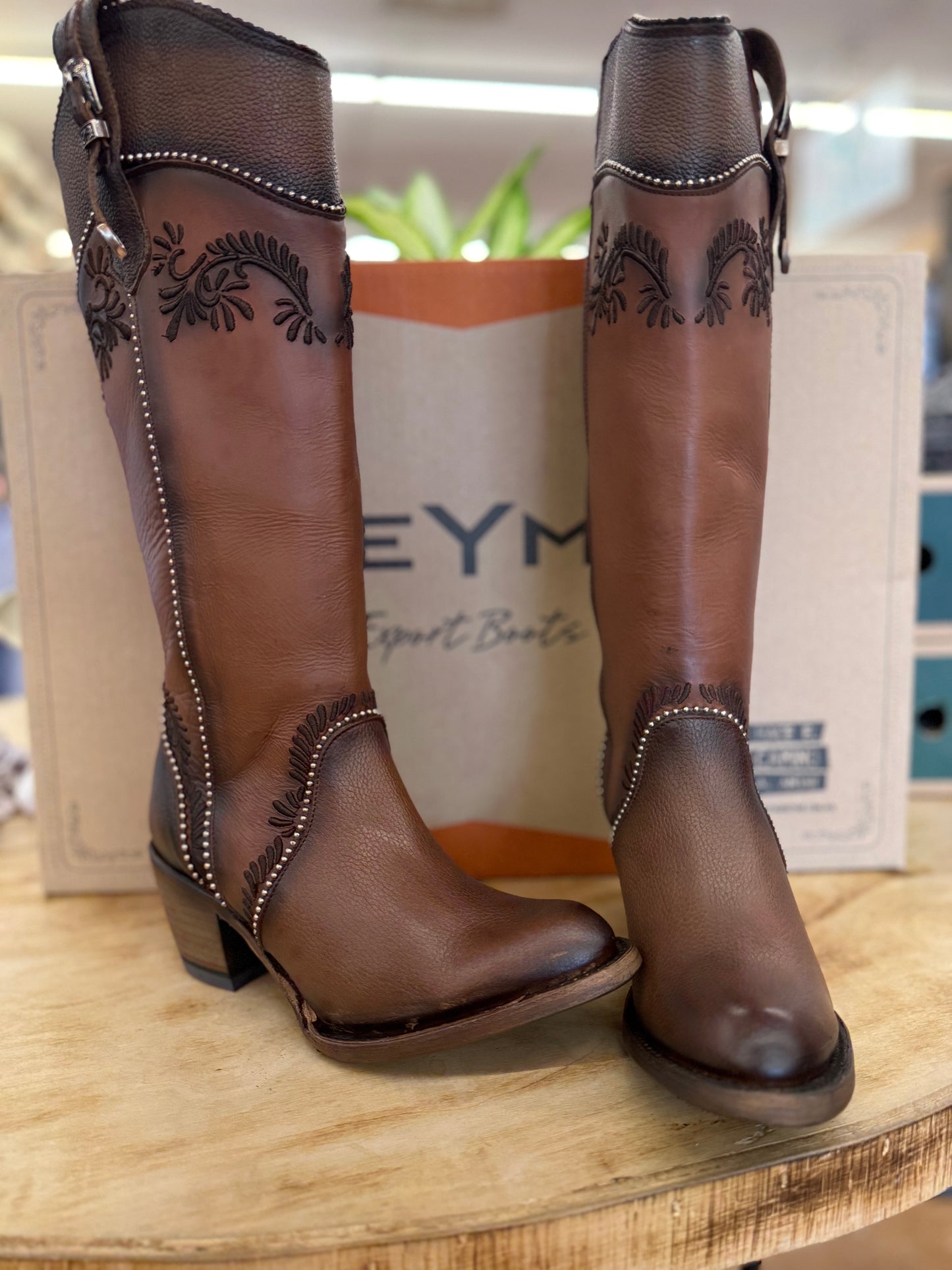 Reyme Womens Naga Thang Tall Zip Boots  319