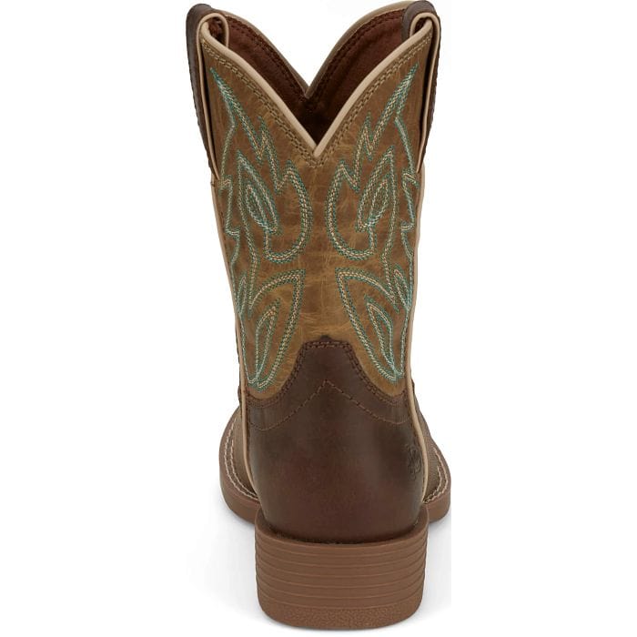 Justin Kid's Brown Canter Junior Western Boots JK7515