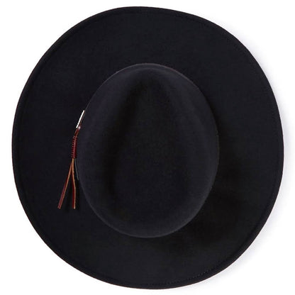 Stetson Mens Bozeman Crushable Black Outdoor Hat TWBOZE-8130-07