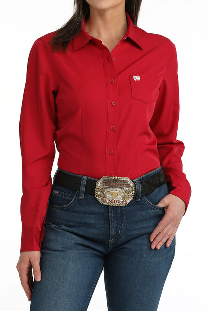 Cinch Women's Long Sleeve Button Up ArenaFlex Western Shirt