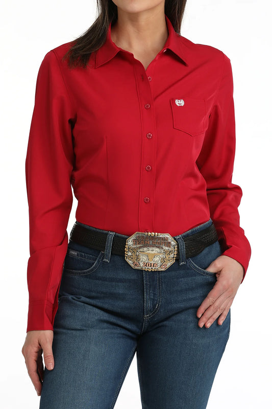 Cinch Women's Long Sleeve Button Up ArenaFlex Western Shirt