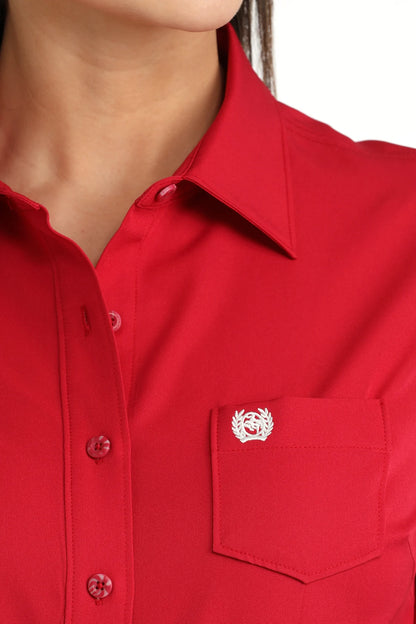 Cinch Women's Long Sleeve Button Up ArenaFlex Western Shirt