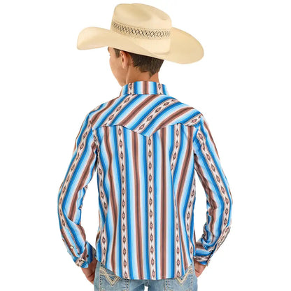 Rock&Roll Boy’s LS Shirt Printed Serape BBN2S08391