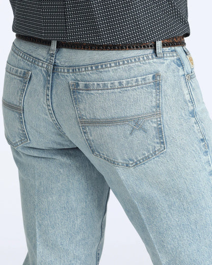 Cinch Men’s IAN Slim Fit Light Stone Wash MB33236001
