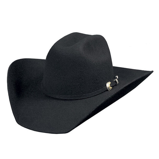 Bullhide Men’s Kingman 4X Black Felt Hat 0550