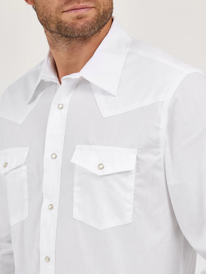 Men's Wrangler Authentic Sport Western Snap Front Shirt
