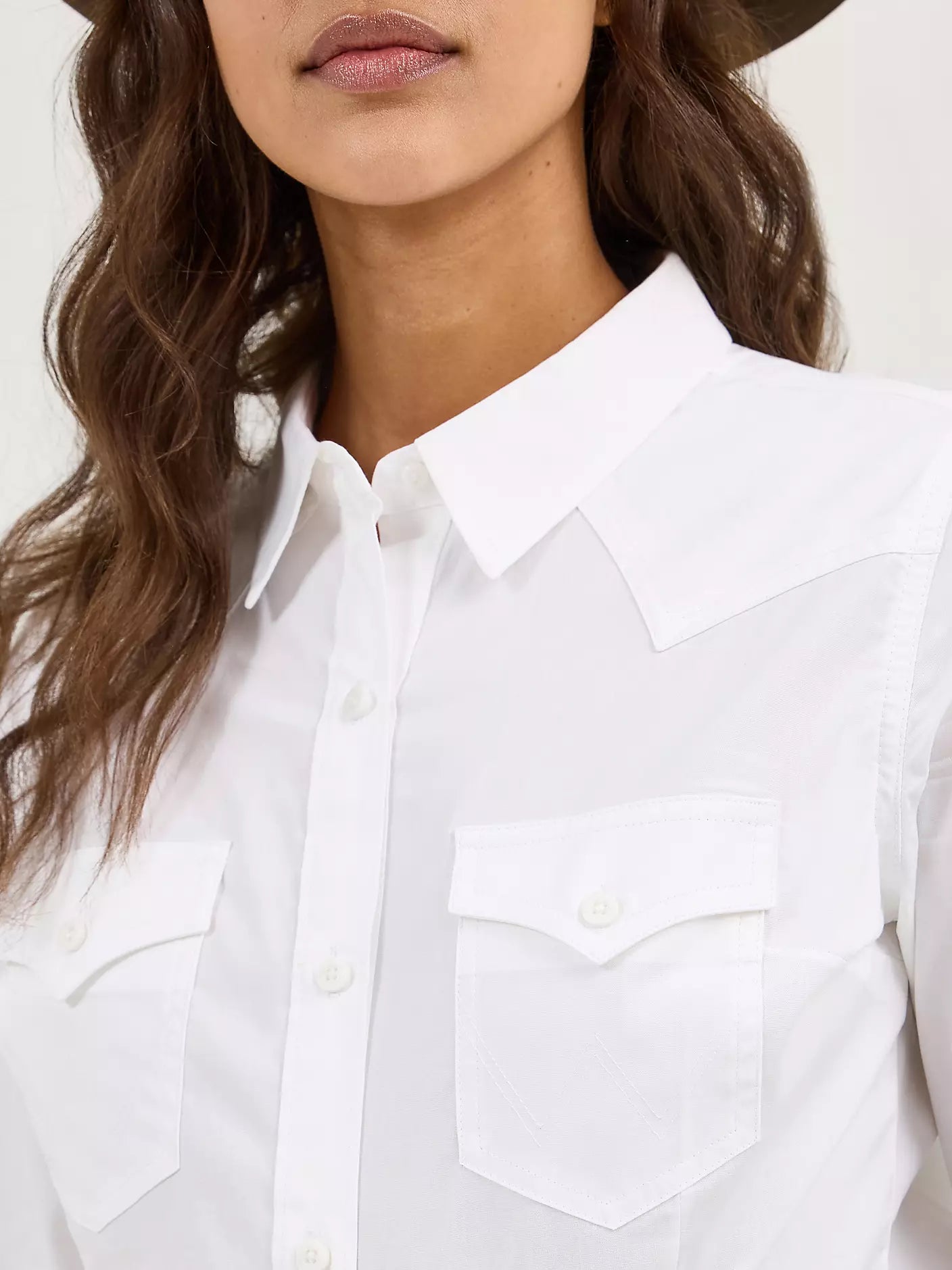 Wrangler Women’s Sierra Western Slim Button Shirt 112358013
