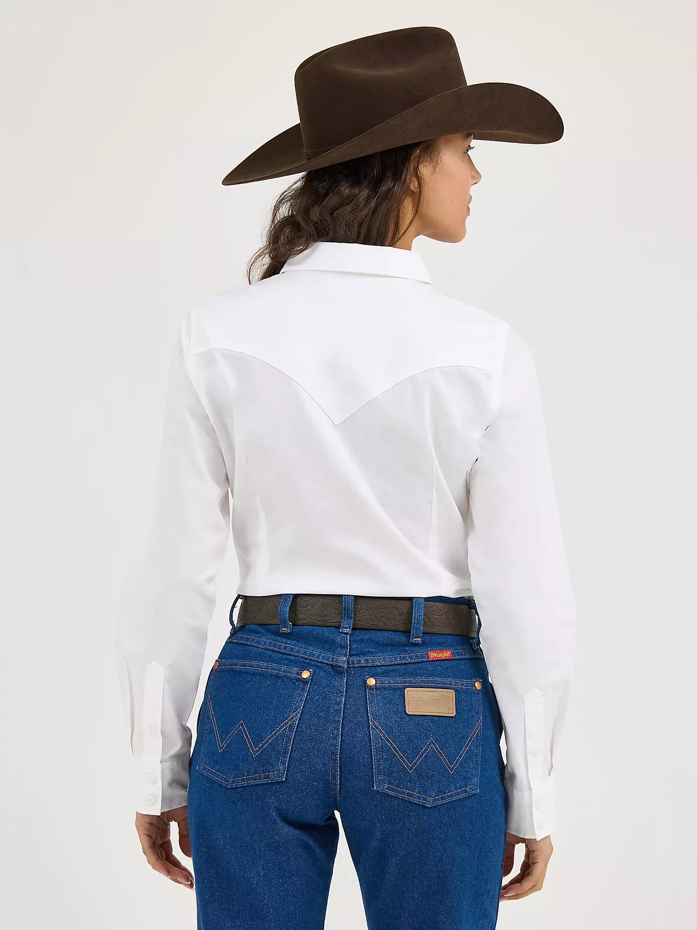 Wrangler Women’s Sierra Western Slim Button Shirt 112358013
