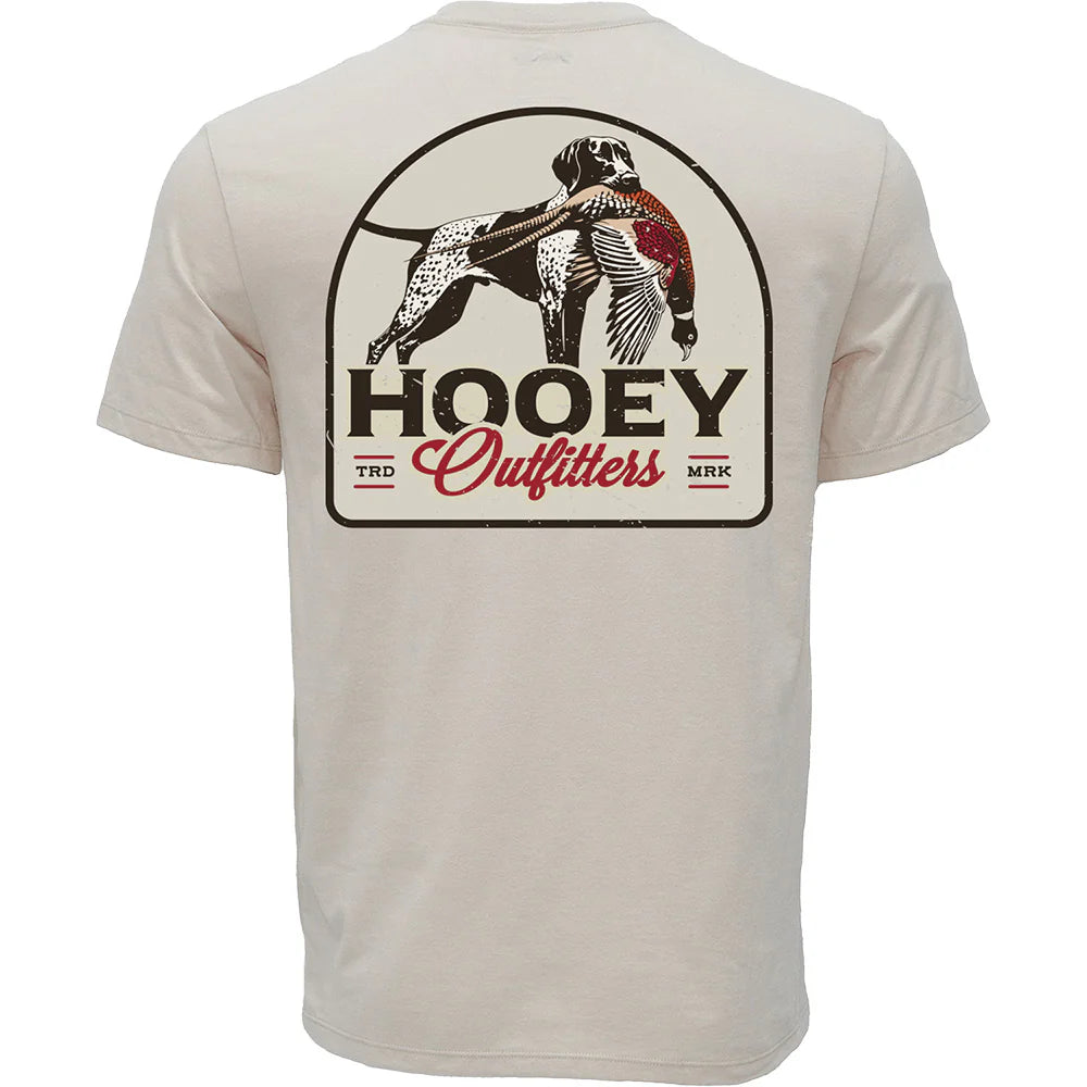HOOEY "REMI" CREAM HOOEY OUTFITTERS T-SHIRT