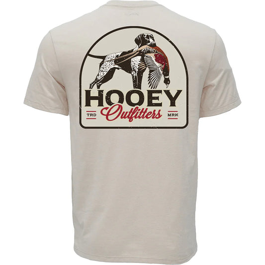 HOOEY "REMI" CREAM HOOEY OUTFITTERS T-SHIRT