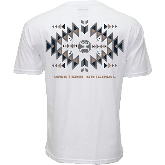 HOOEY MEN’S "ELDORADO" WHITE T-SHIRT