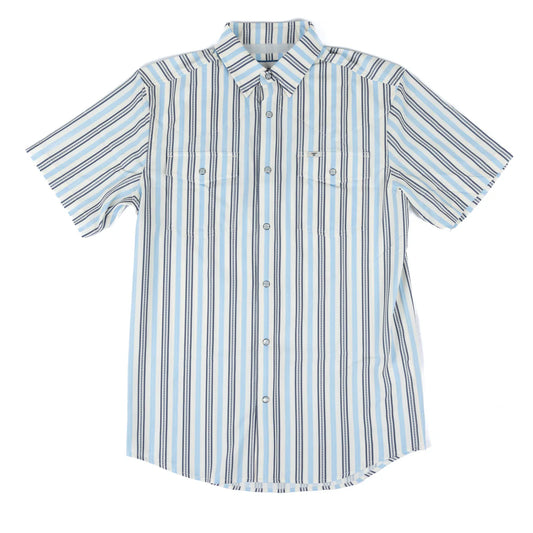 Ferrel Men’s The Jake In Blue short Sleeve Snap Shirt FPS1026056