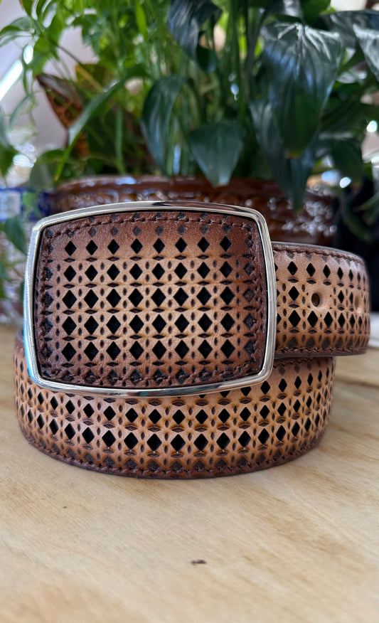 Long rope Men’s Brown Belt BELT006LR-HONEY