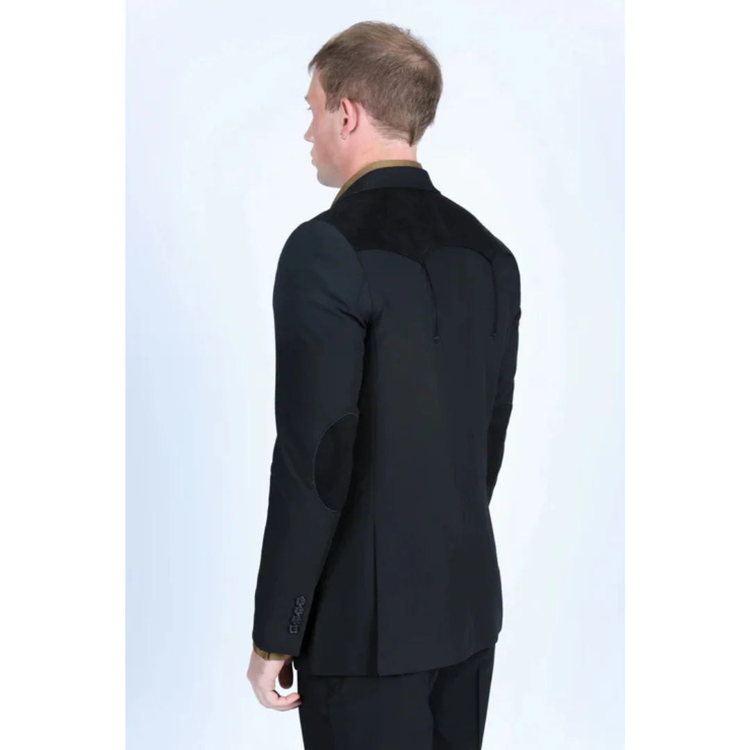 Platini Men's Western Suit Black WST9747