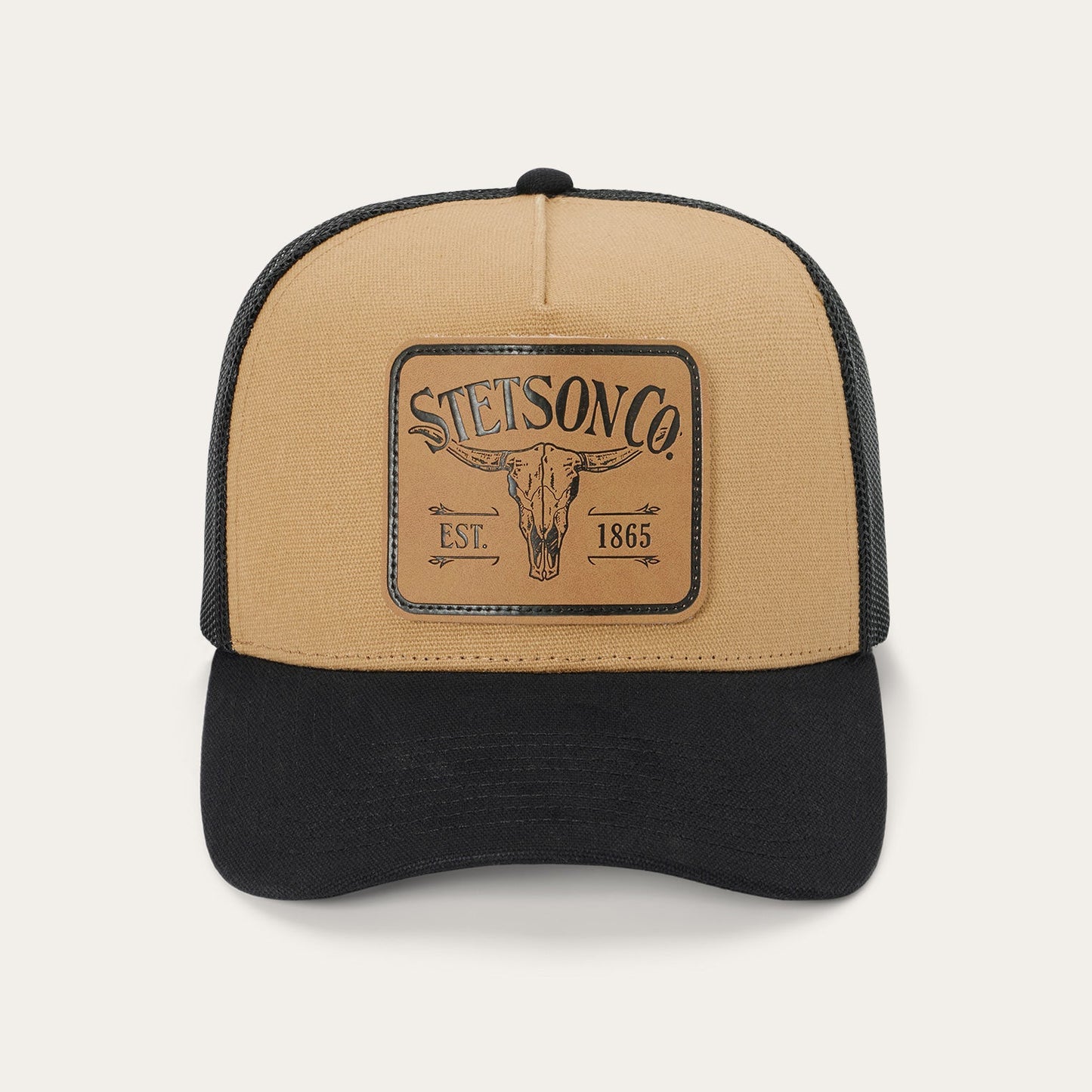 Stetson Longhorn Patch trucker Hat ST0403