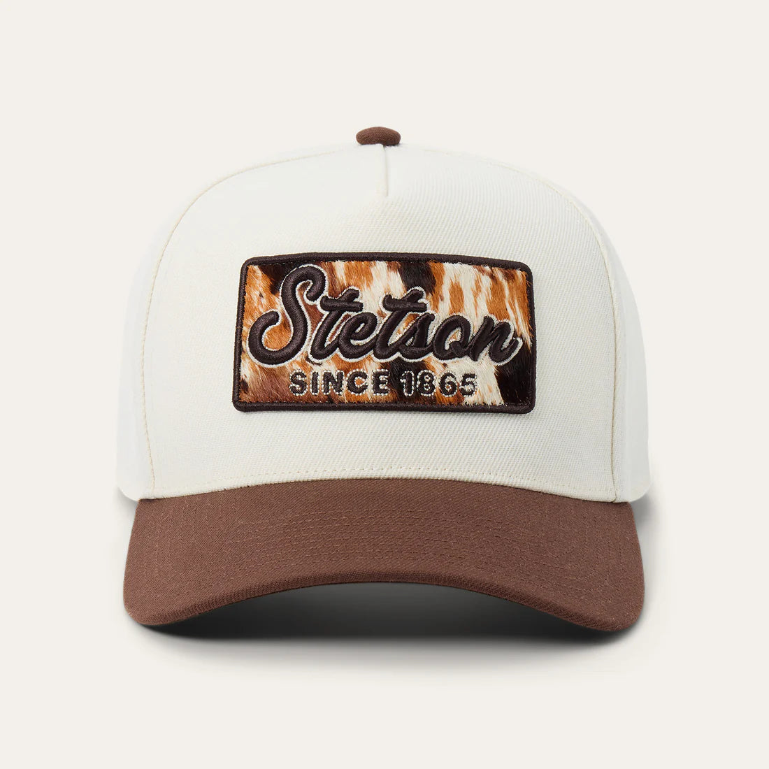 Stetson Cowhide Patch Trucker Hat ST0313