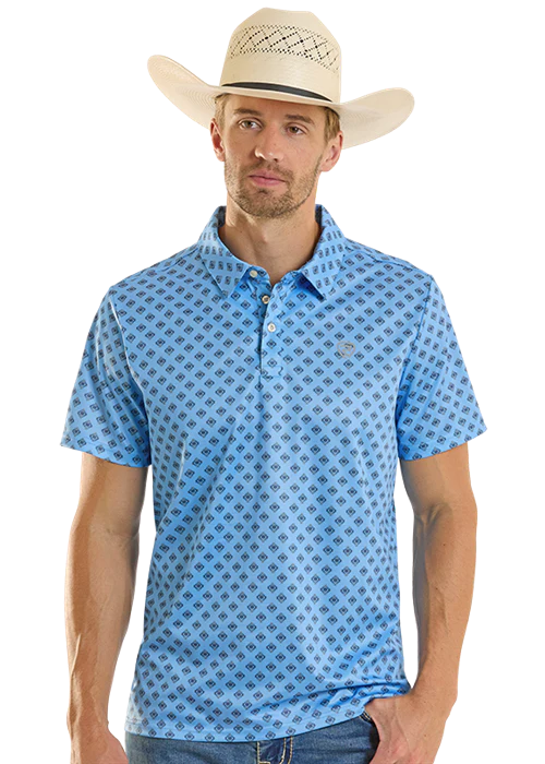Rock&Roll Mini Aztec Geo Printed Polo BM51T08710