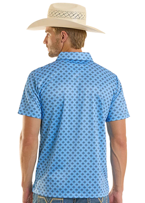 Rock&Roll Mini Aztec Geo Printed Polo BM51T08710