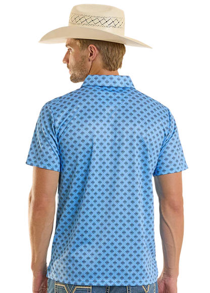 Rock&Roll Mini Aztec Geo Printed Polo BM51T08710