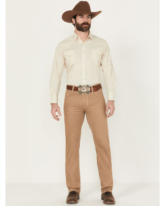 Rock & Roll Denim Men’s Revolver Slim Straight reflex Khaki Jeans BM1RD06141