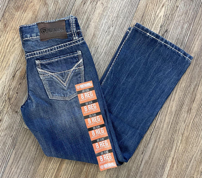Rock & Roll Denim Boys' Bootcut Regular Jeans BB_9576