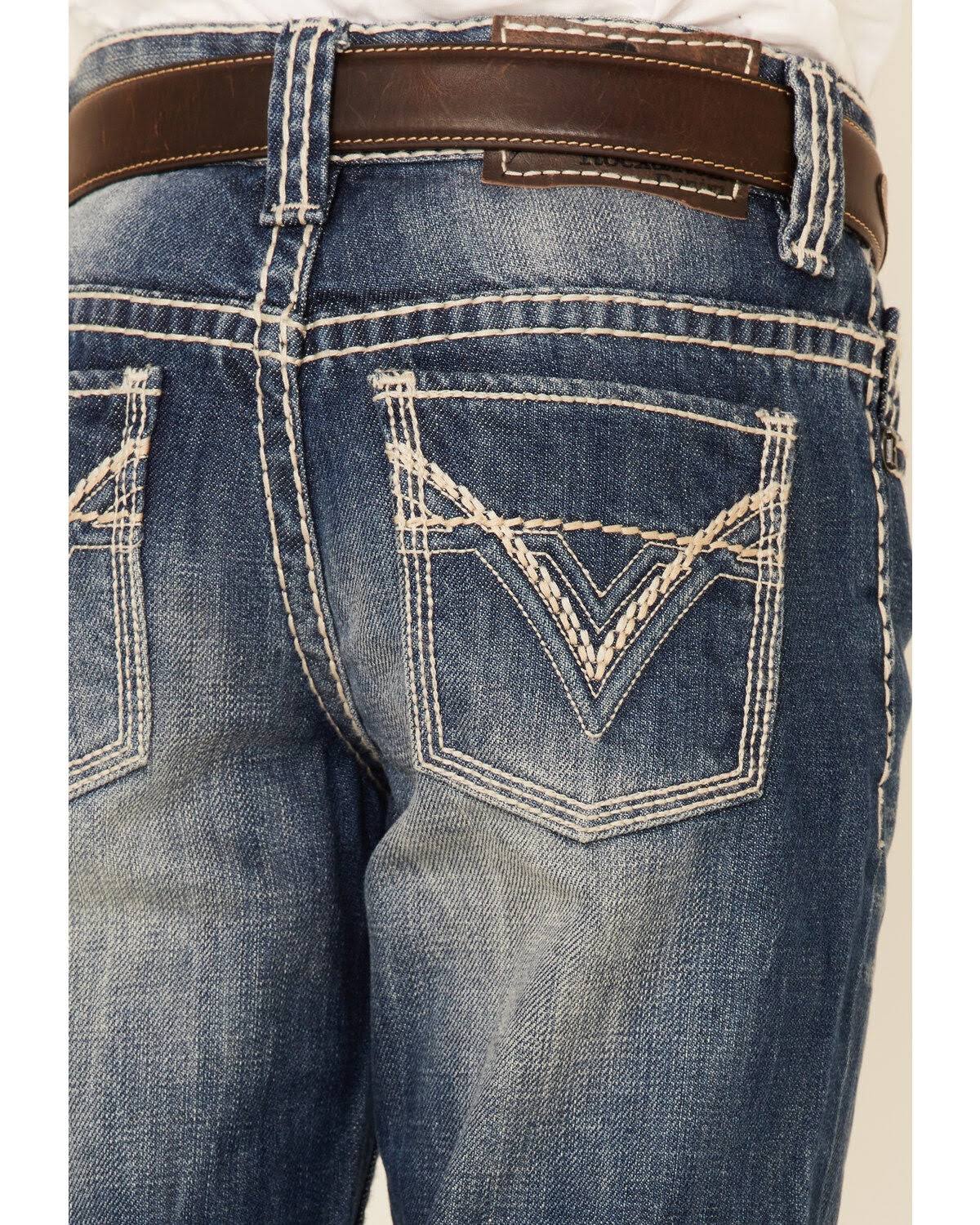 Rock & Roll Denim Boys' Bootcut Regular Jeans BB_9576